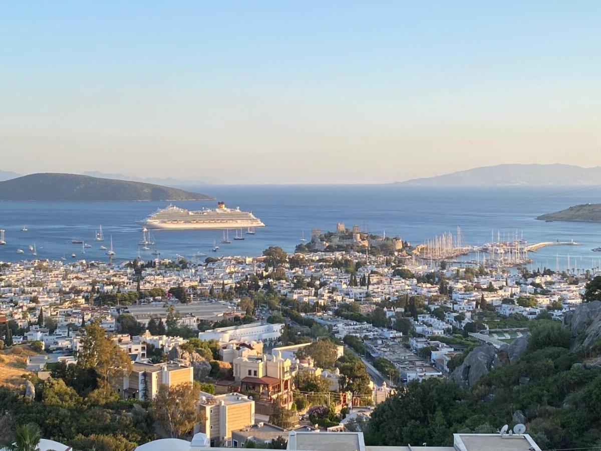 Bodrum Burcu Residence, Magnificent Sea View, Cozy, Free Otopark, Free Wifi المظهر الخارجي الصورة